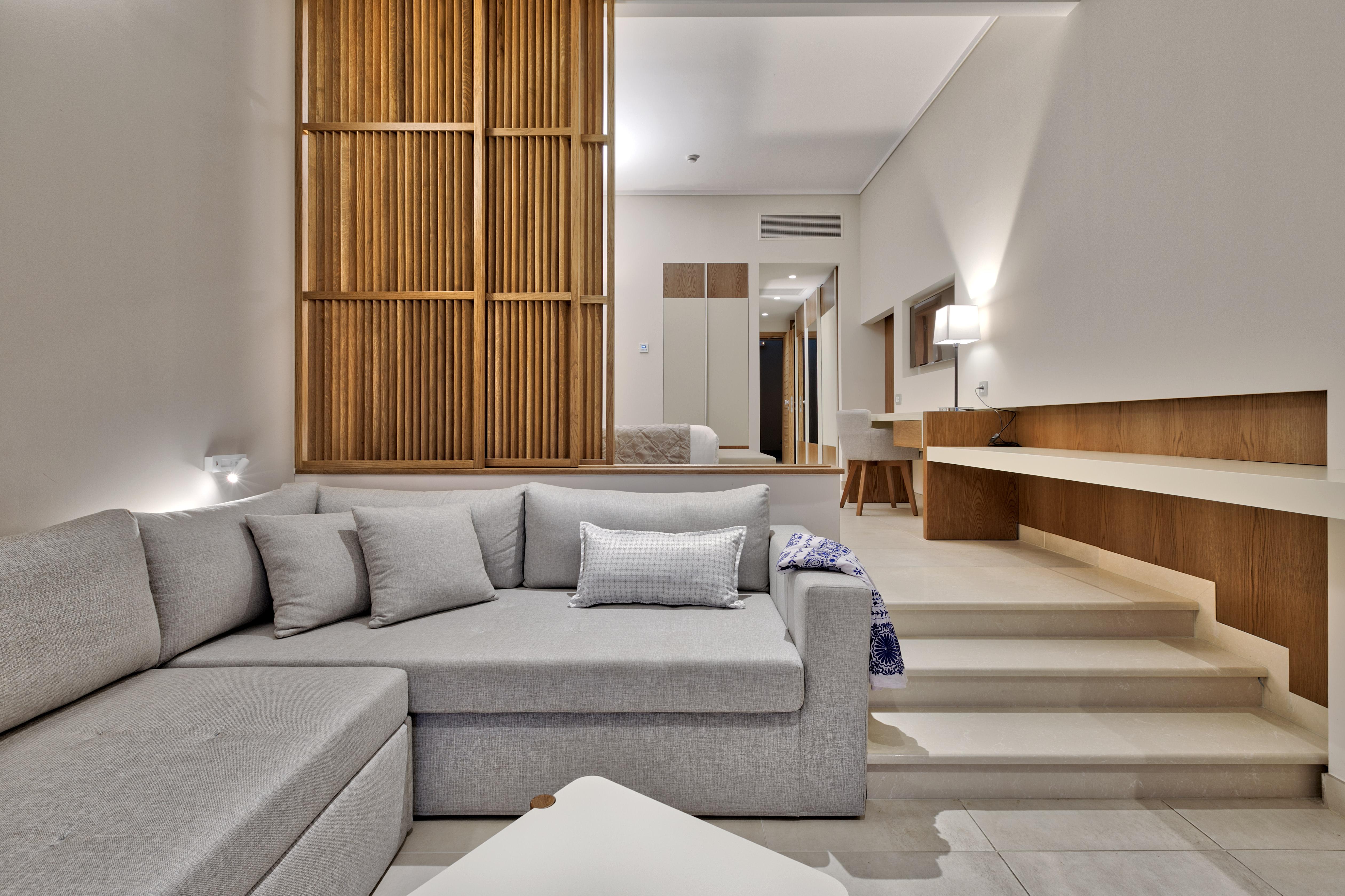Miraggio Thermal Spa Resort Paliouri Exterior photo Interior of a suite at the hotel