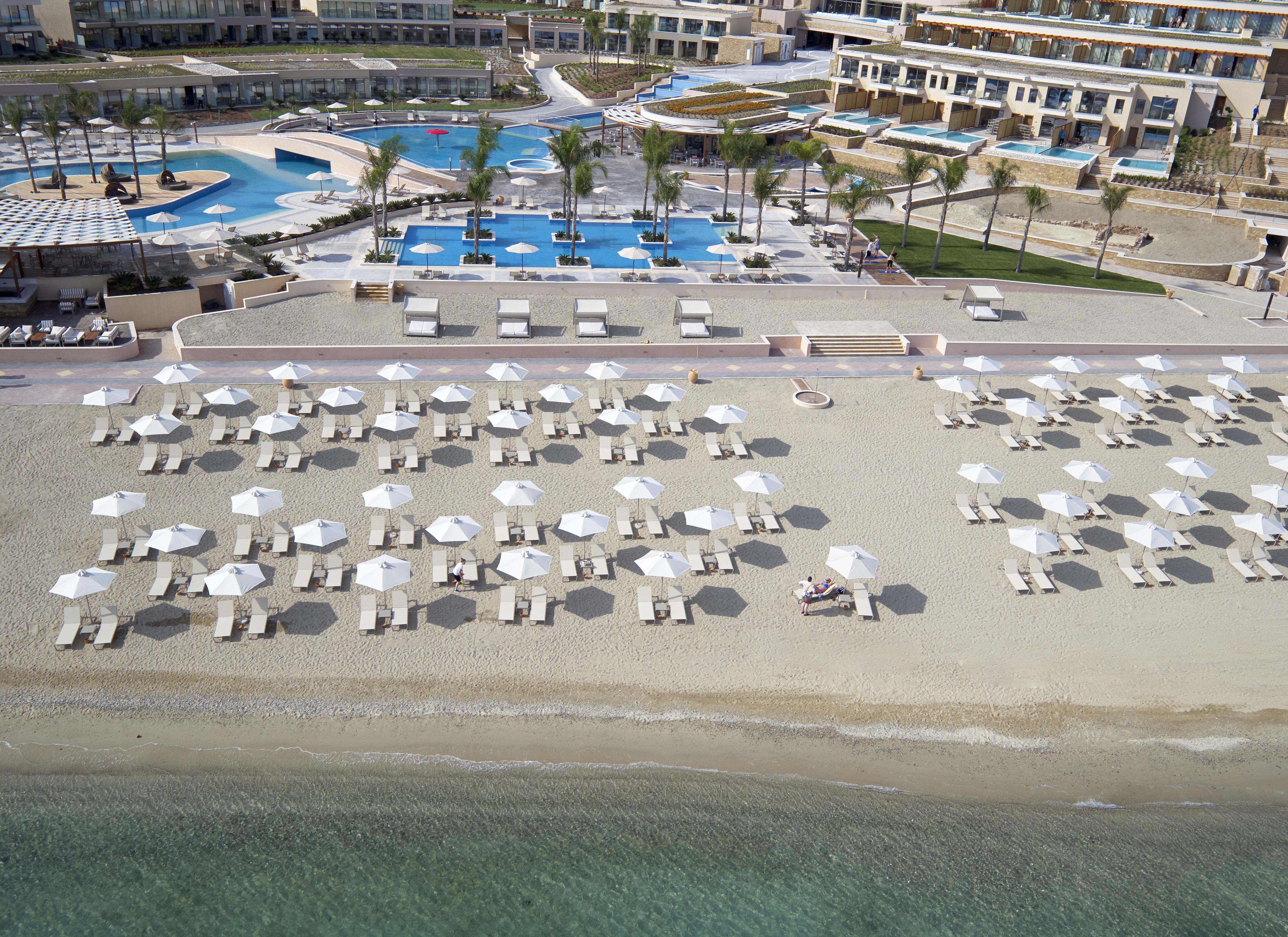 Miraggio Thermal Spa Resort Paliouri Exterior photo The beach at the Grand Palladium Hotel