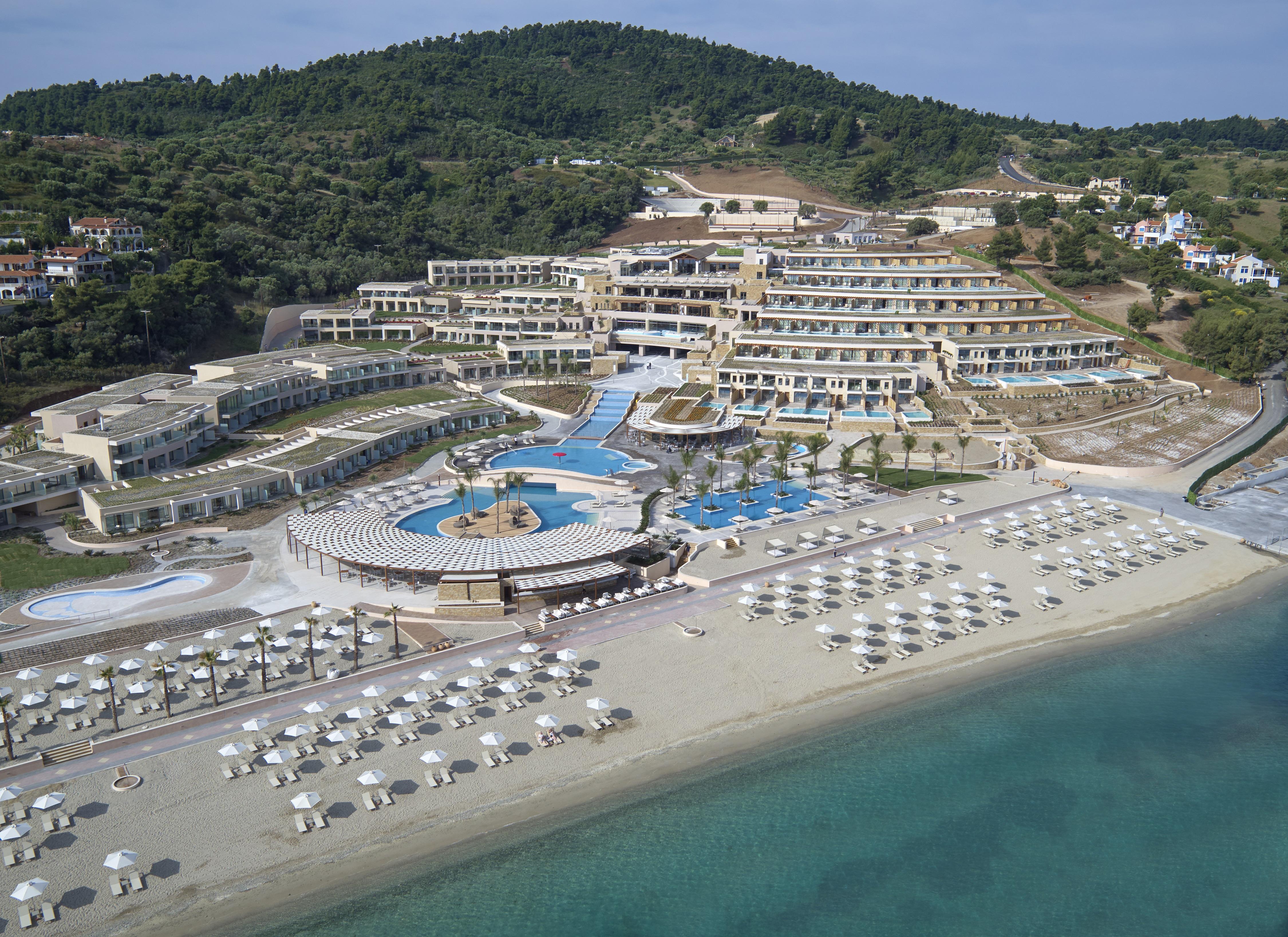 Miraggio Thermal Spa Resort Paliouri Exterior photo The resort of Porto Caras